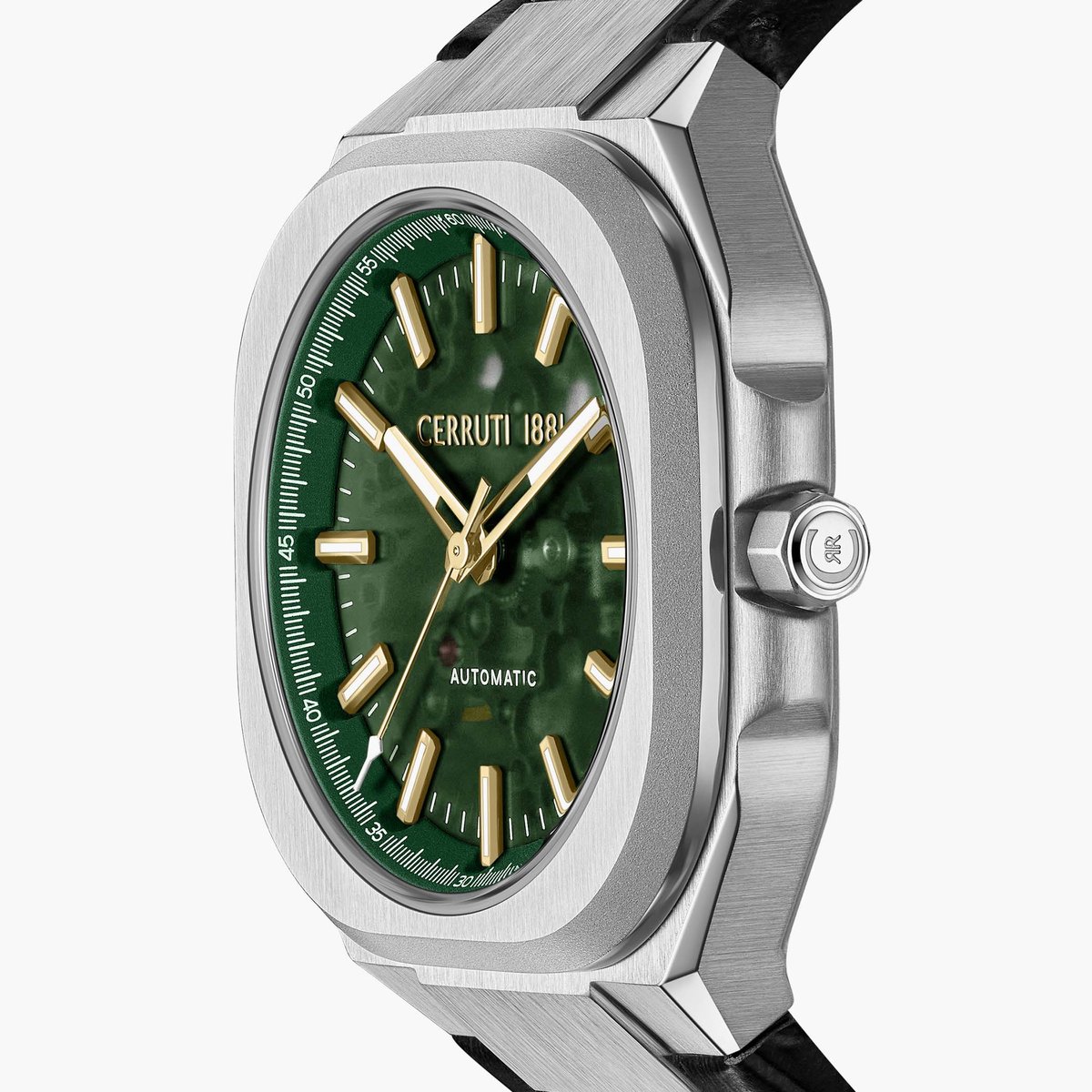 CERRUTI 1881 Leather Strap Automatic Watch - CECIWGE0050204