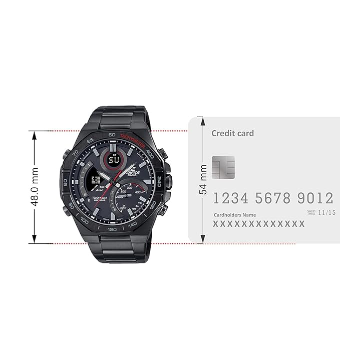 CASIO EDIFICE Solar Powered Men's Watch EDIFICE ECB-950DC-1ADF - EX556