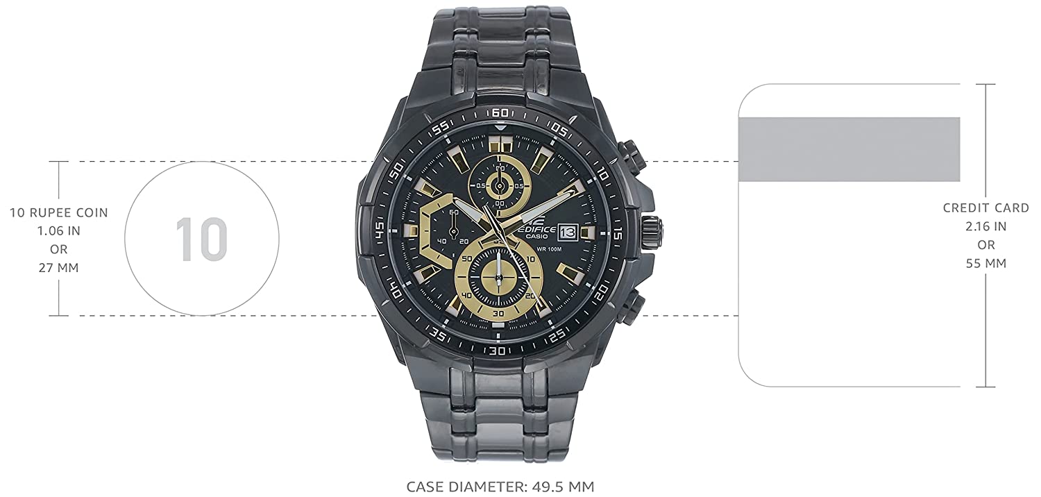 CASIO EDIFICE EFR-539BK-1AVUDF - EX187