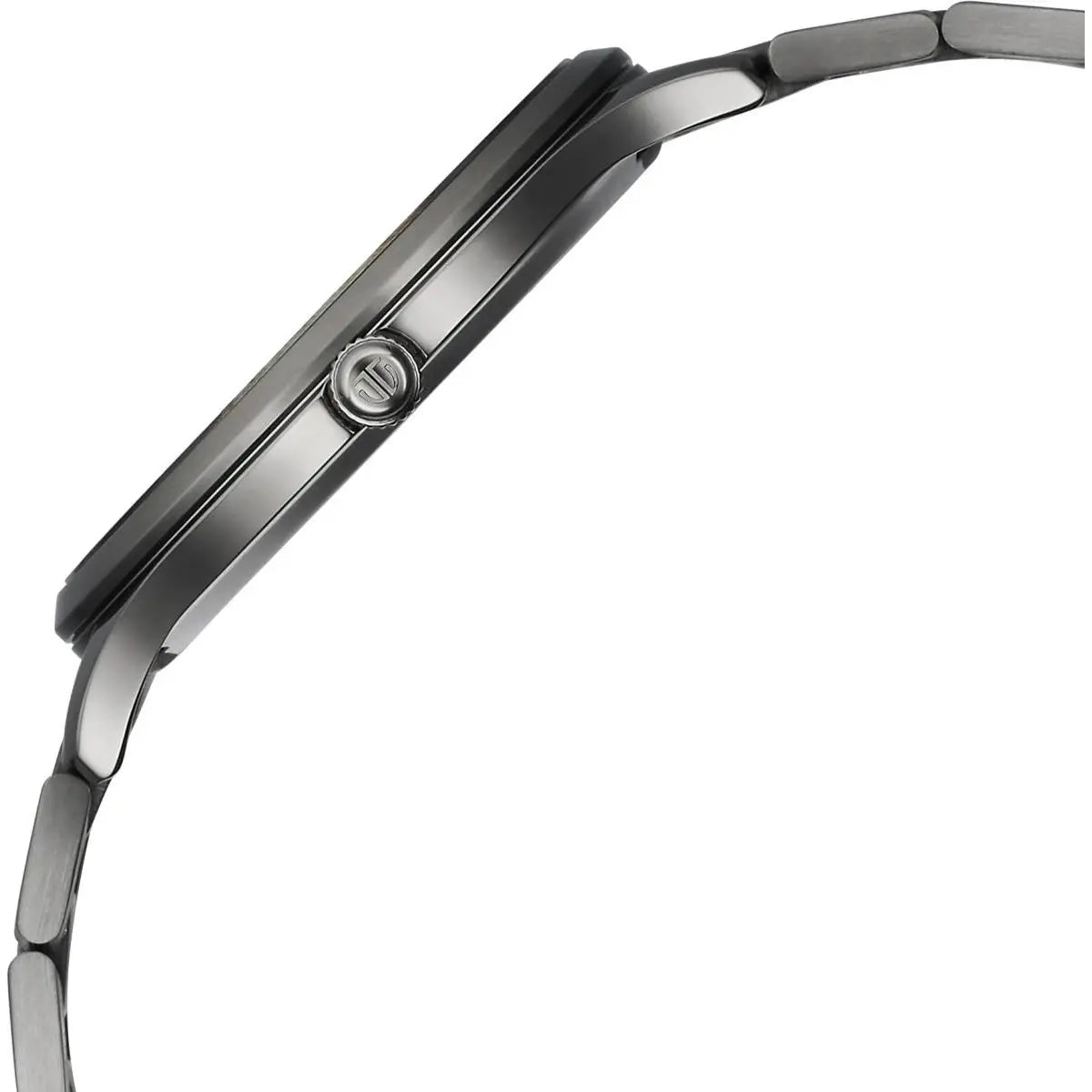 Titan Clasique Slim Quartz Analog with Date Grey Dial Men Watch 90142QM06