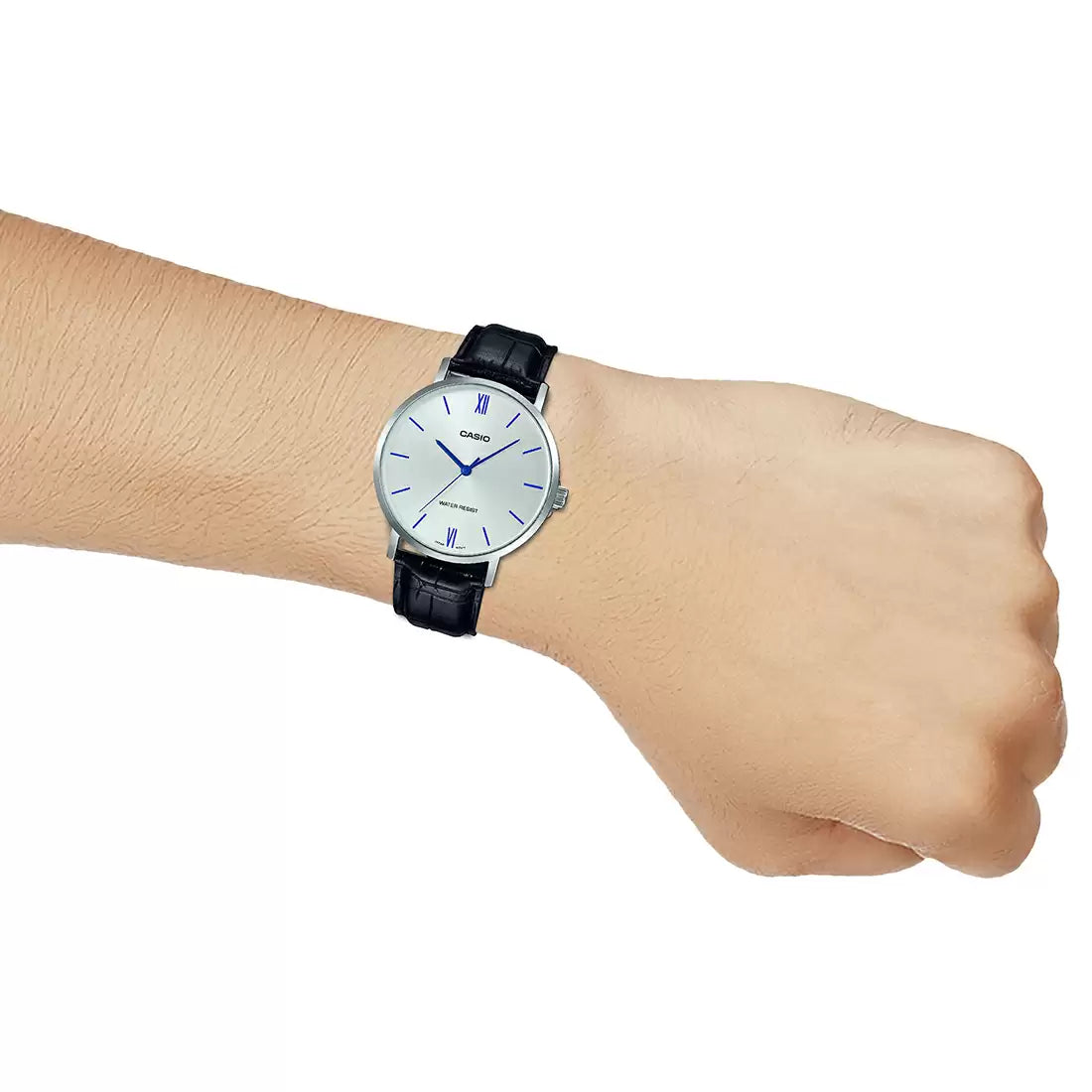 Casio ENTICER MEN MTP-VT01L-7B1UDF Silver Dial Analog Watch - A1617