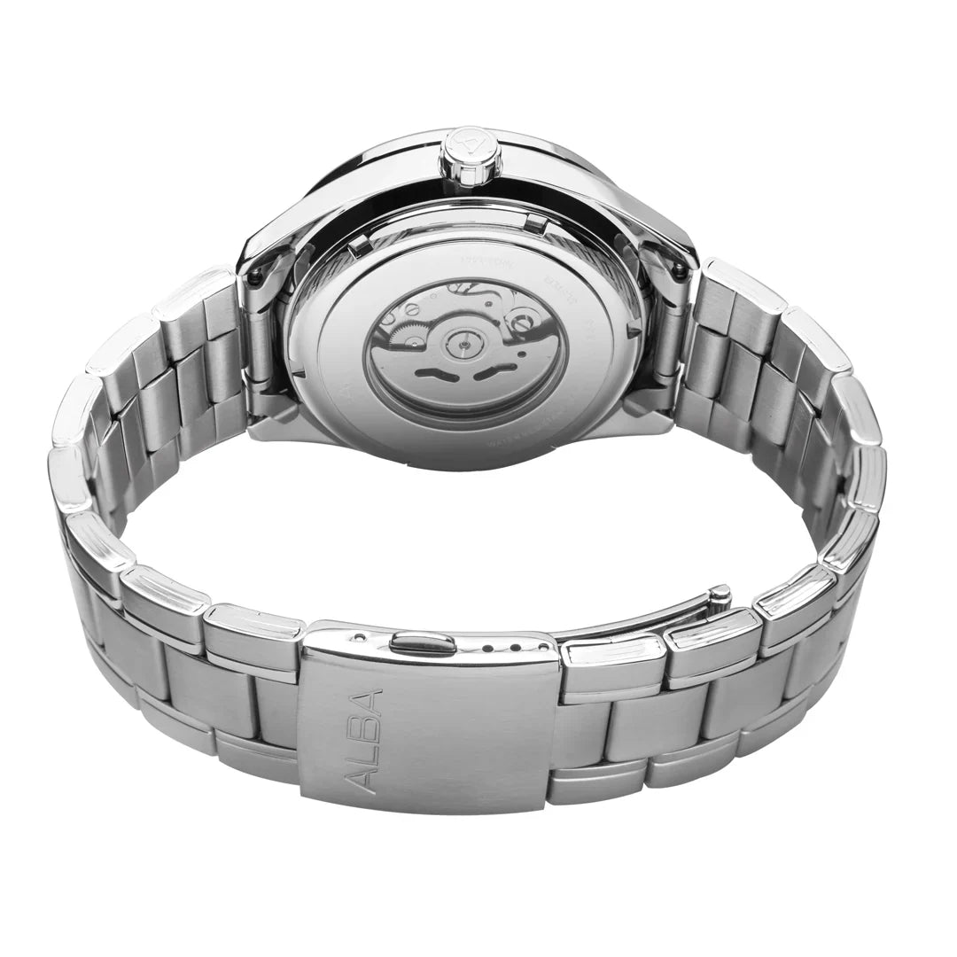 ALBA Green Patterned Dial Automatic Men's Watch - A3B007X1
