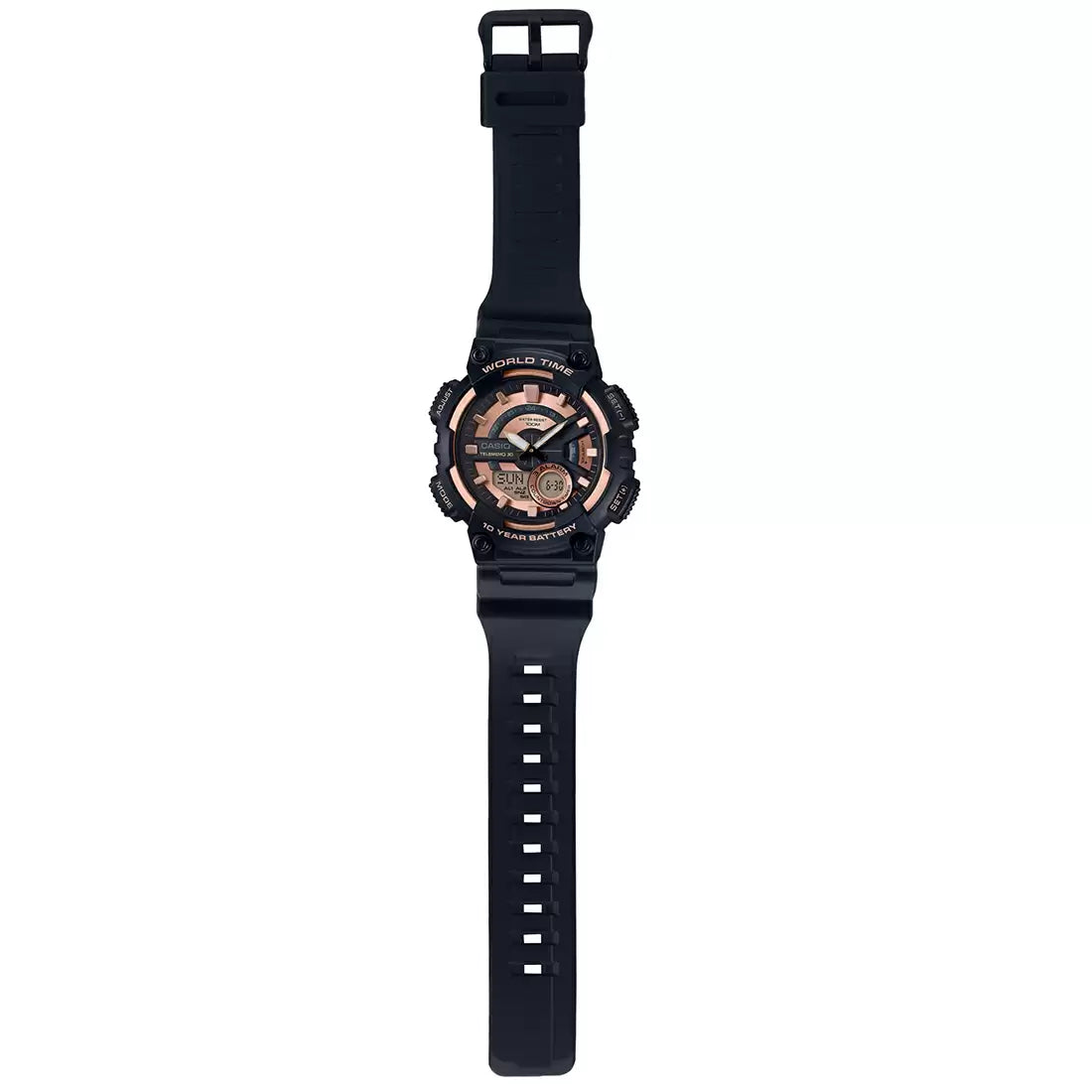 Casio YOUTH AEQ-110W-1A3VDF - AD222 Black Analog-Digital - Men's Watch