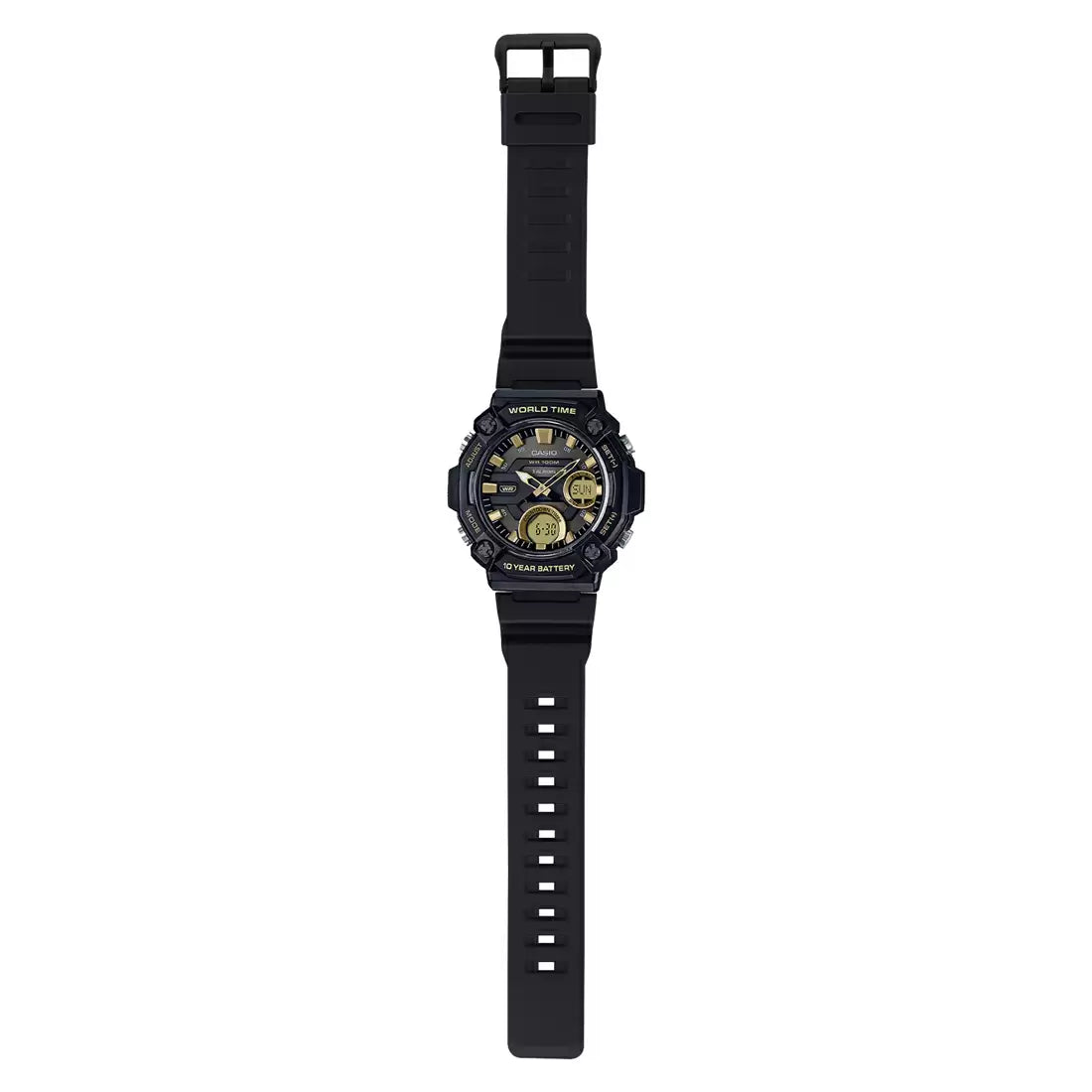 Casio YOUTH AEQ-120W-9AVDF - AD264 Black Analog-Digital - Men's Watch