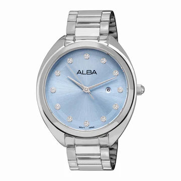 ALBA Light Blue Dial Ladies Watch AH7CU5X1