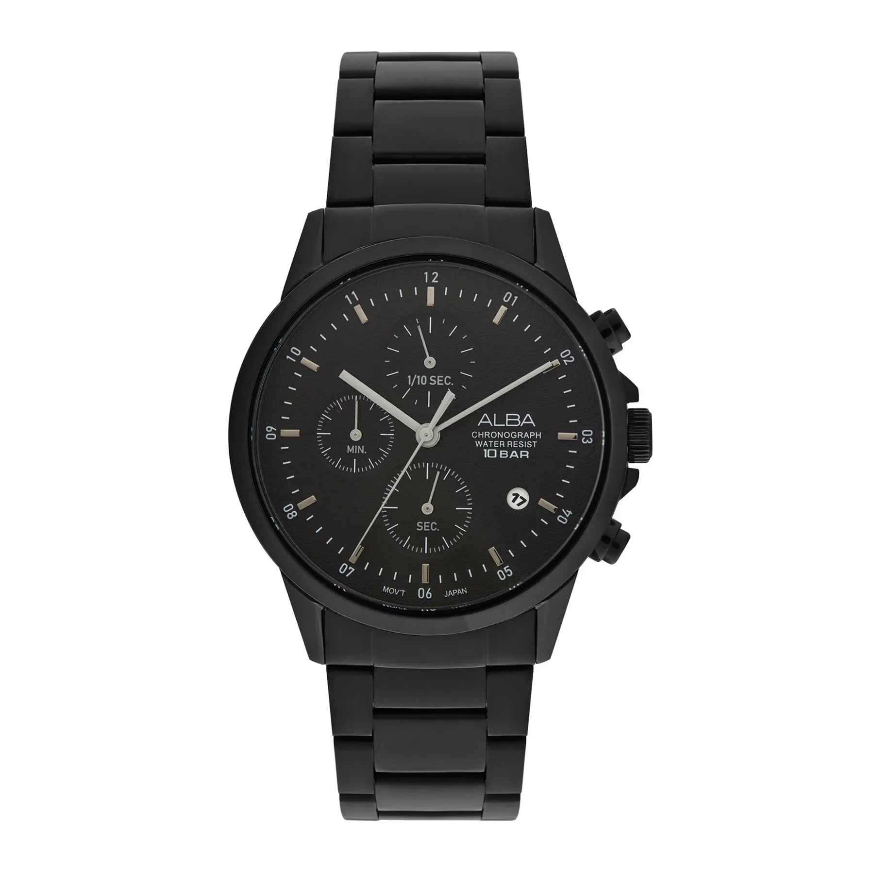 ALBA Prestige Sports Chronograph Black Dial Men Watch AM3857X1