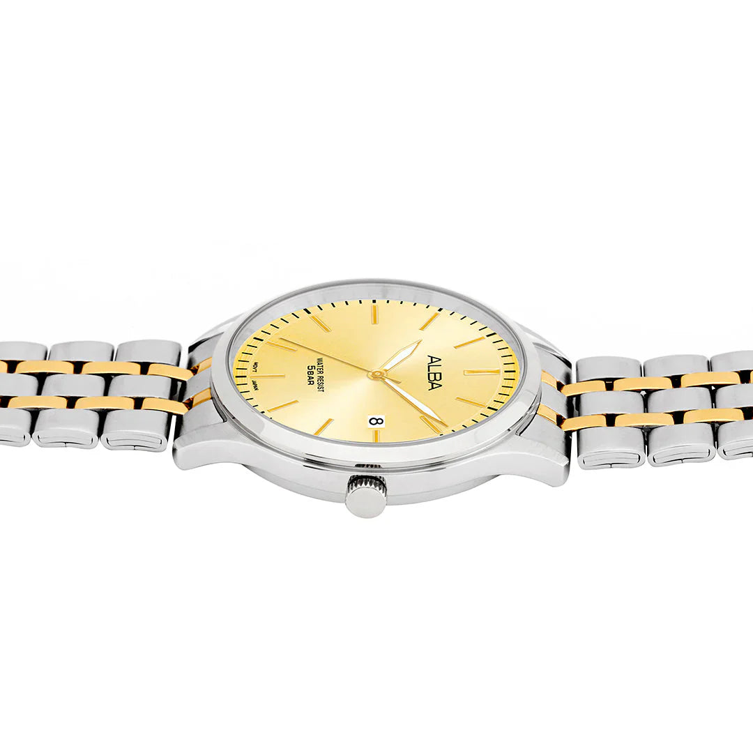 ALBA Light Gold Men's Watch - AS9S10X1