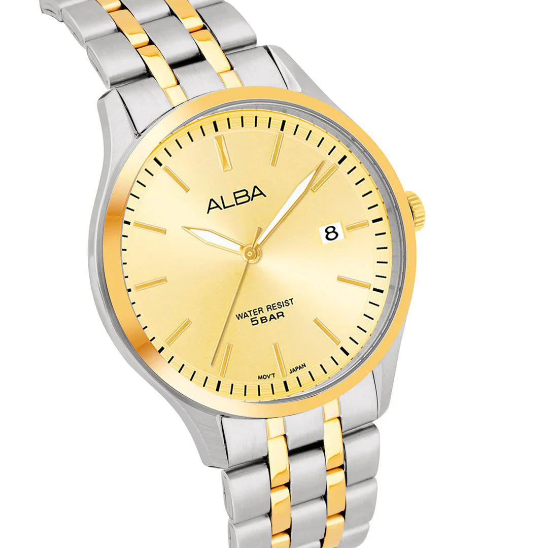 ALBA Light Gold Men's Watch - AS9S10X1