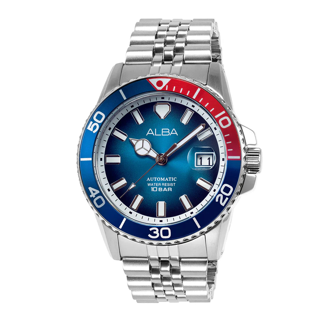ALBA Blue Dial Automatic Men's Watch AU4051X1