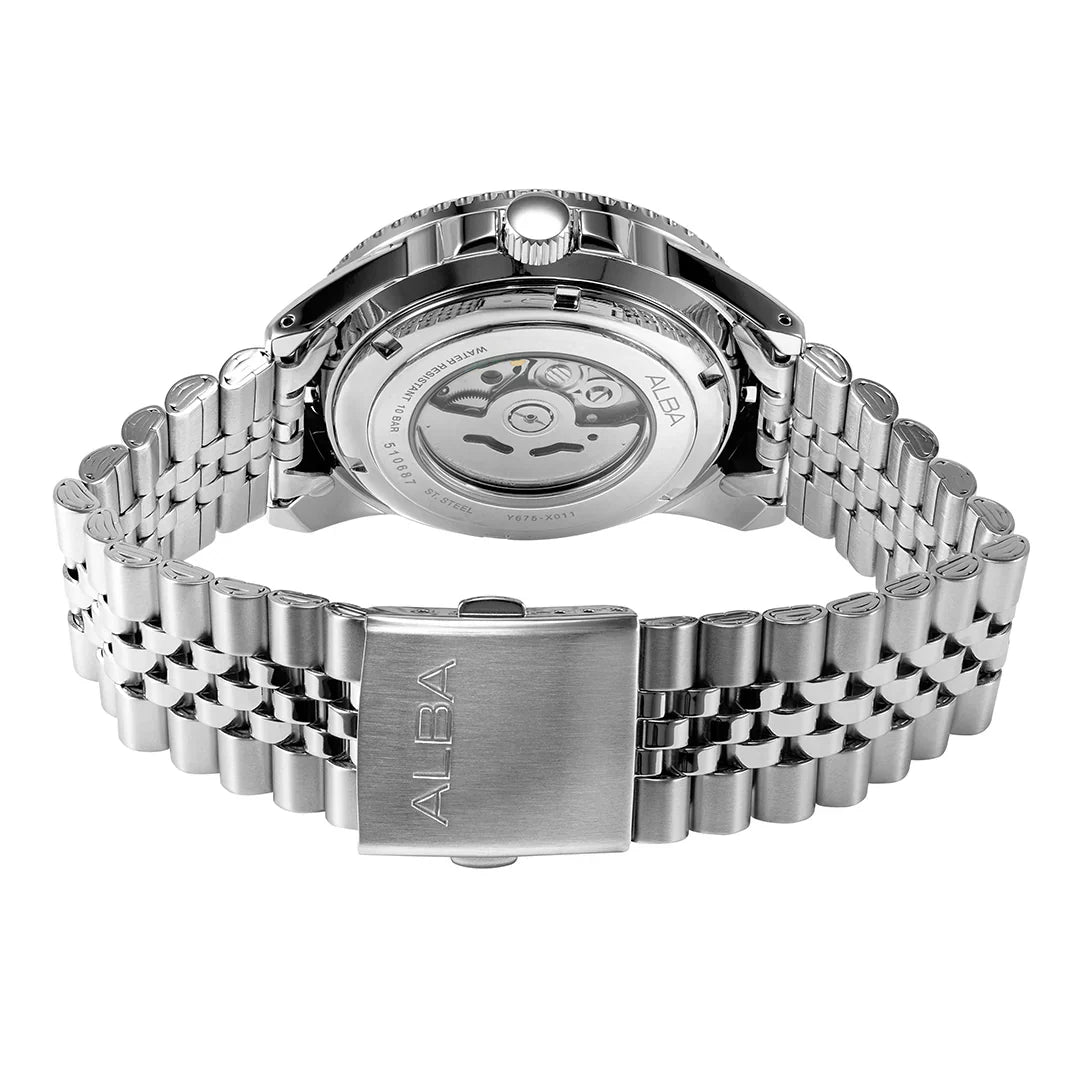 ALBA Azure Dial Automatic Men's Watch AU4059X1