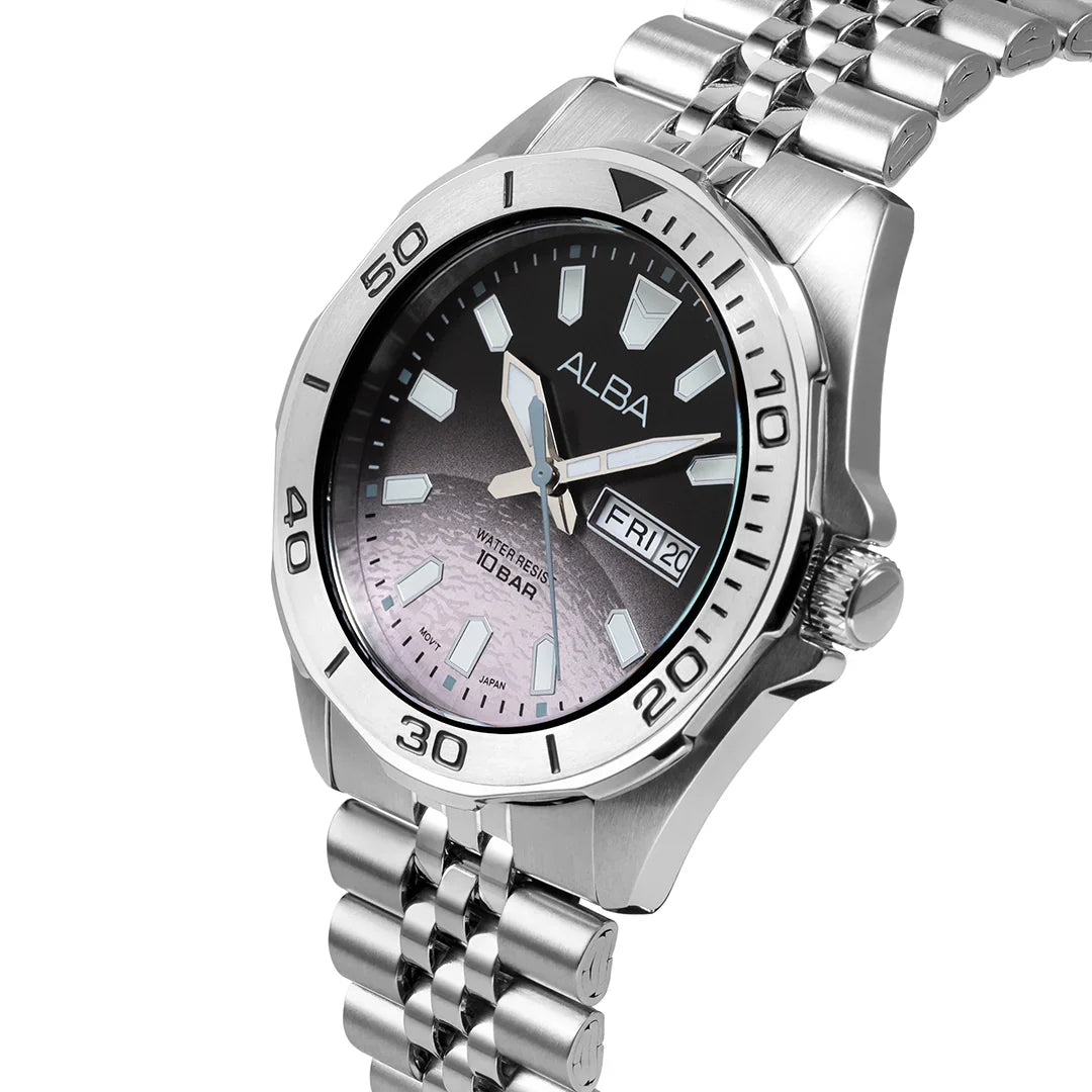 ALBA Planet Venus Inspired Dial Men' Watch AV3577X1