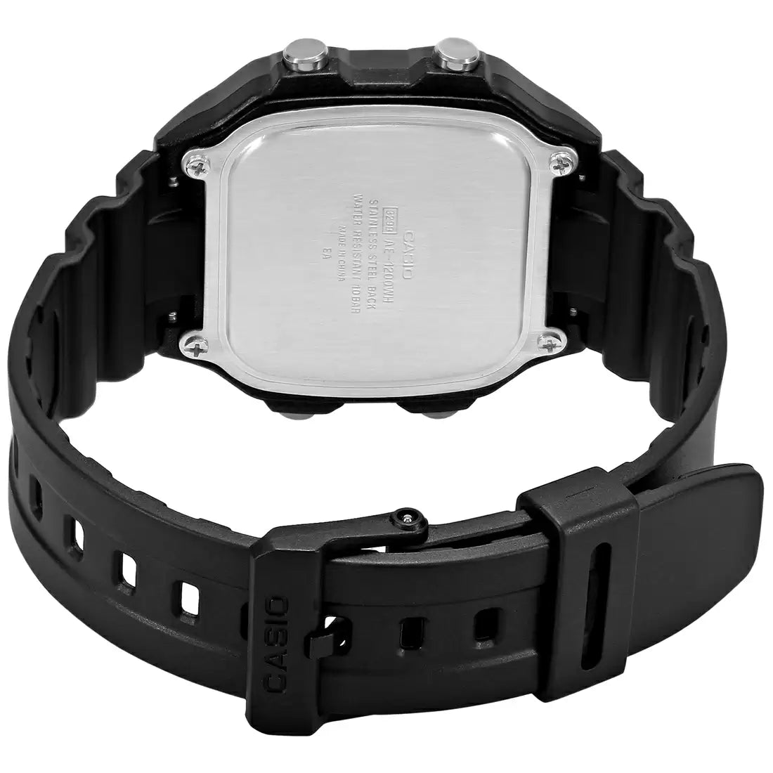 Casio D097 YOUTH AE1200WH-1AVDF Black Digital Unisex Watch