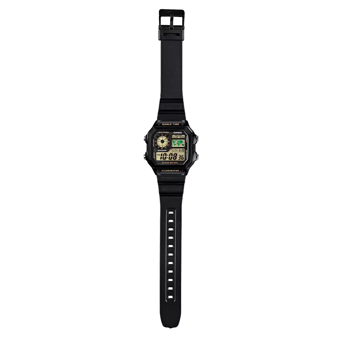 Casio D098 YOUTH AE1200WH-1BVDF Digital Watch (Unisex)