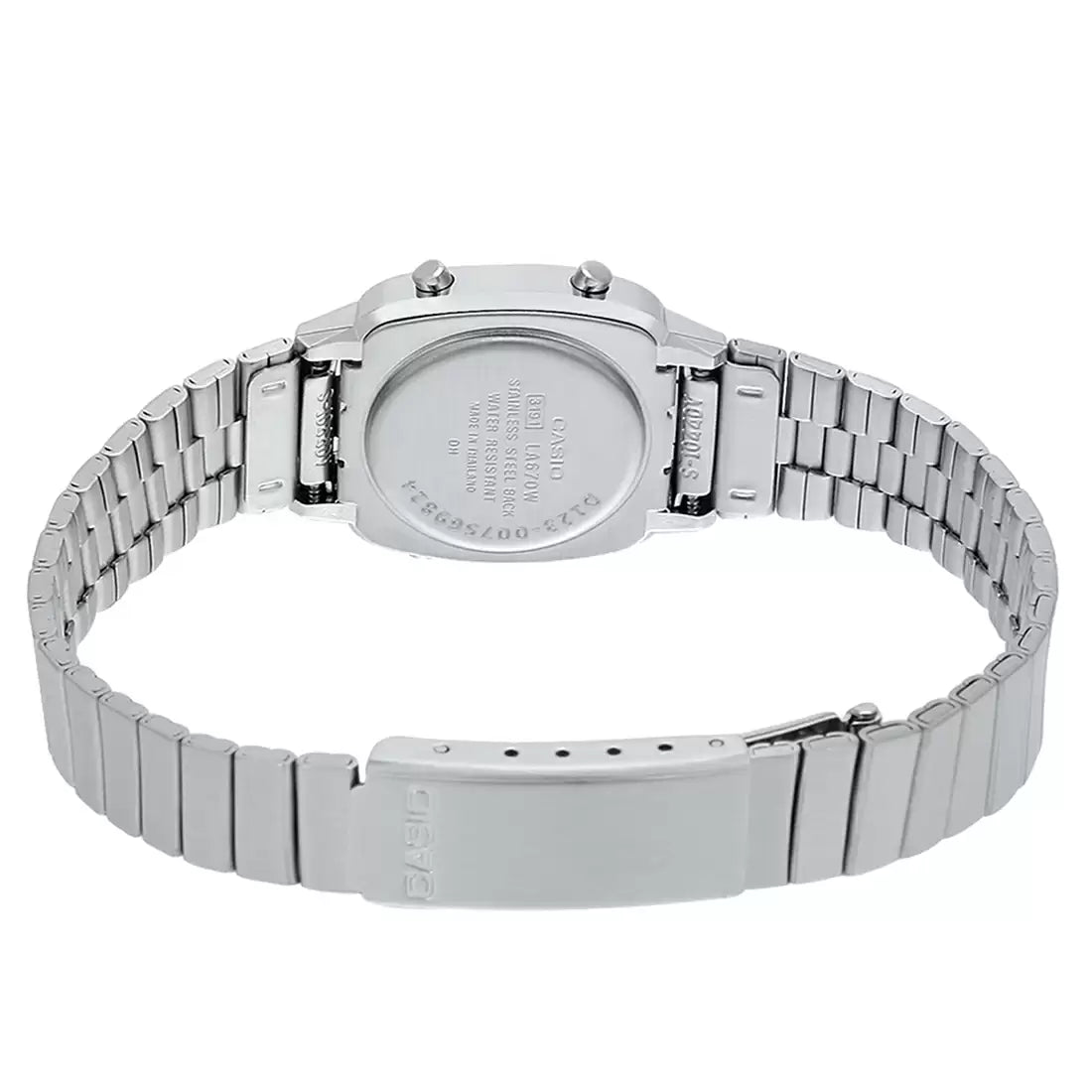 Casio VINTAGE COLLECTION LA670WD-1DF - D123 Silver Digital - Women's Watch