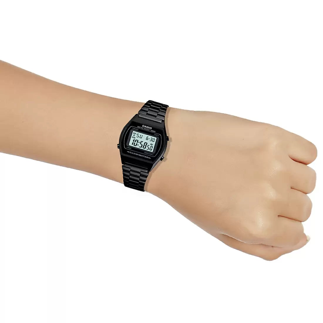 Casio VINTAGE COLLECTION B640WB-1ADF - D180 Black Digital - Unisex Watch