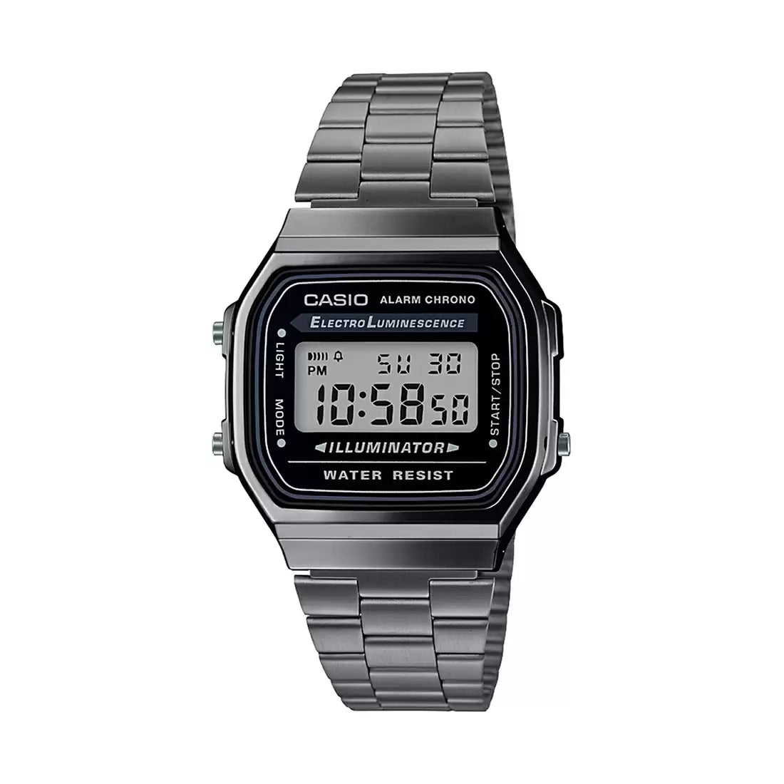 Casio VINTAGE COLLECTION A168WGG-1ADF - D181 Grey Digital - Unisex Watch