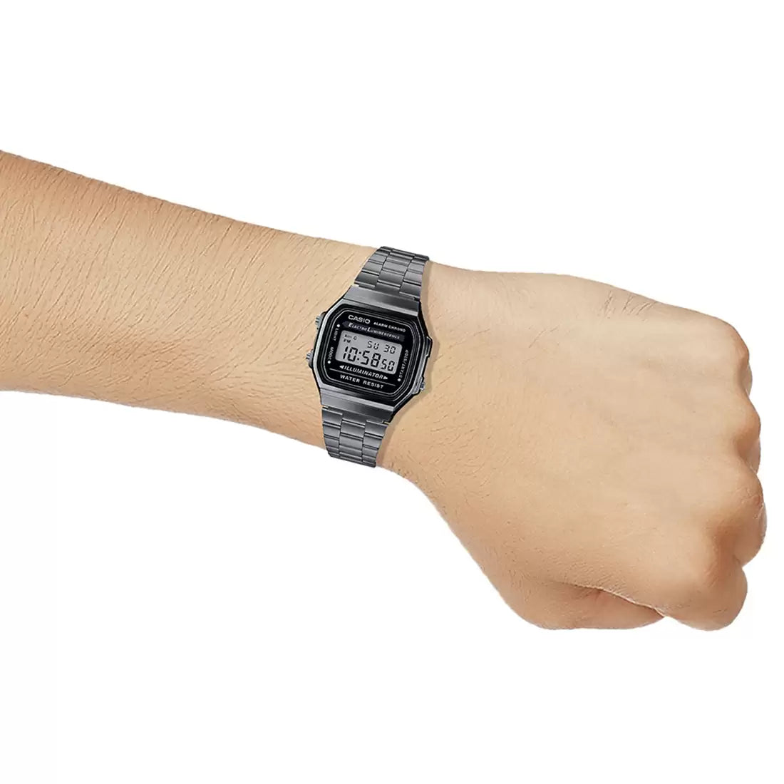 Casio VINTAGE COLLECTION A168WGG-1ADF - D181 Grey Digital - Unisex Watch
