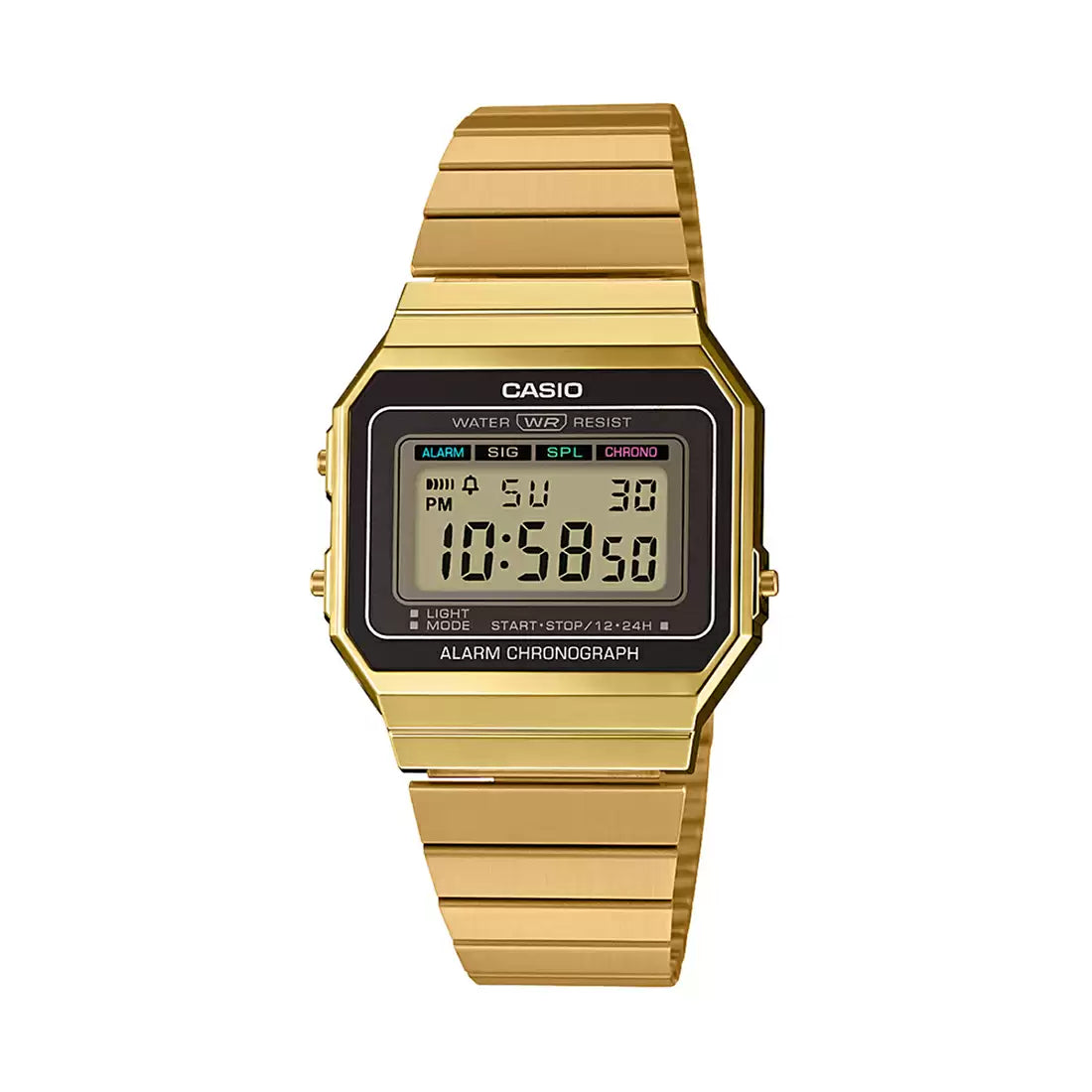 Casio VINTAGE COLLECTION A700WG-9ADF - D198 Gold Digital - Unisex Watch