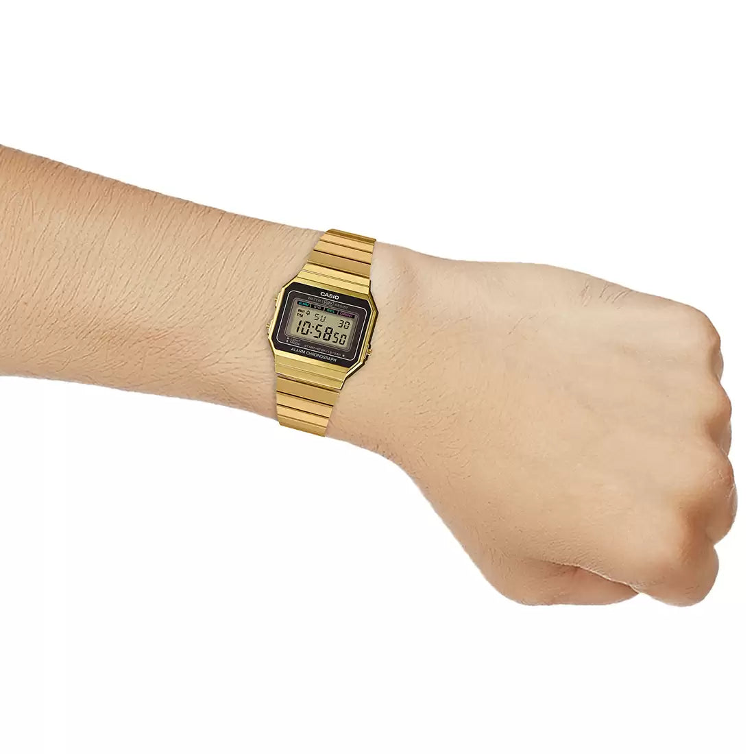 Casio VINTAGE COLLECTION A700WG-9ADF - D198 Gold Digital - Unisex Watch