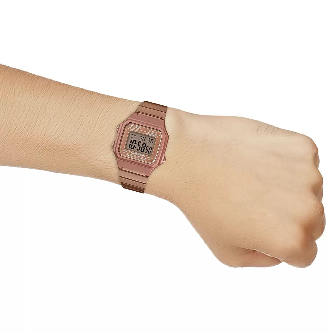 Casio VINTAGE COLLECTION B650WC-5ADF - D200 Rose Gold Digital - Unisex Watch