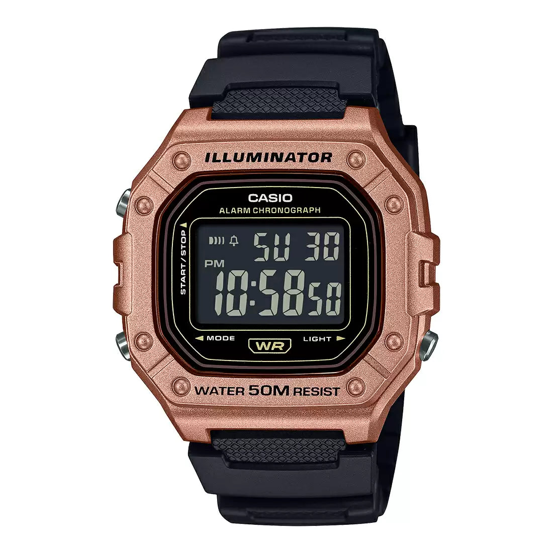D375 Casio YOUTH W-218HM-5BVDF Standard Digital Watch (Unisex)