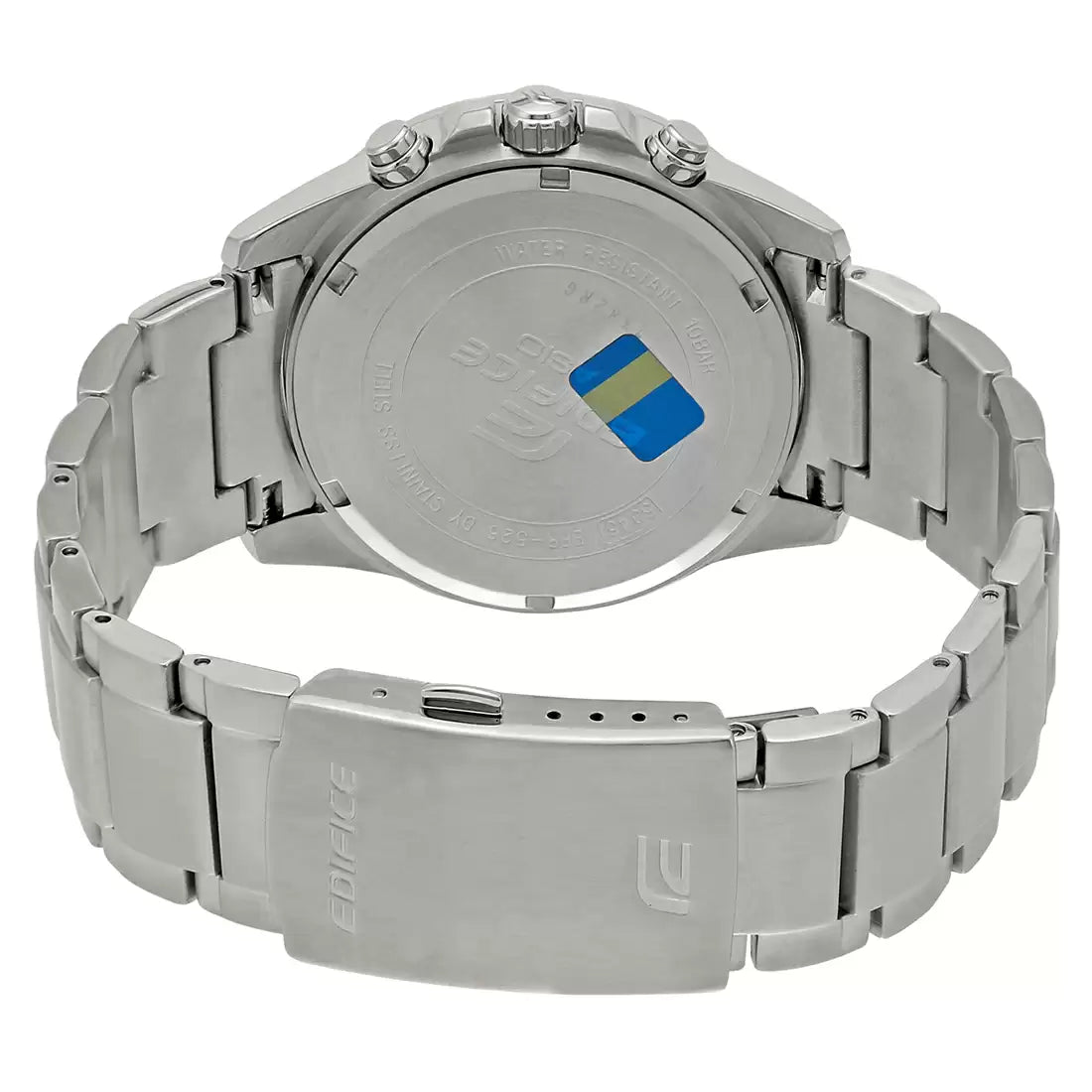 EX093 | CASIO Edifice Silver Chronograph - Men's Watch
