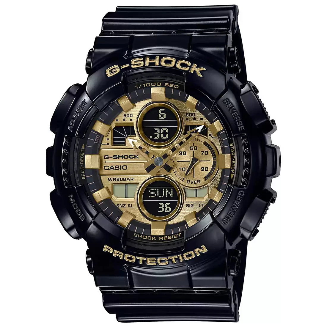 G1021 CASIO G-SHOCK | Black Analog-Digital Watch (Men)