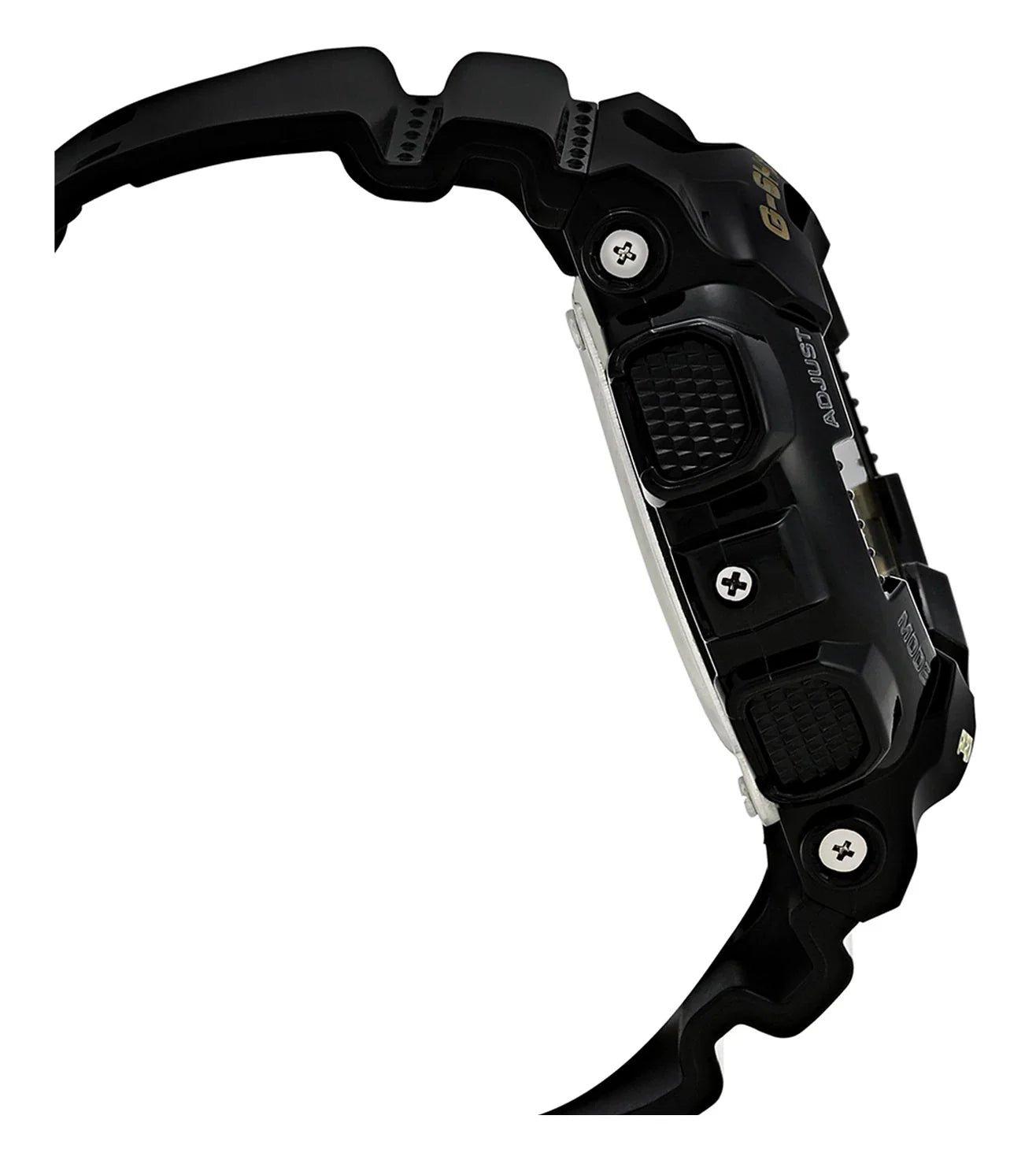 G340 Casio | G-Shock GD-100GB-1DR Black-Gold Analog-Digital Watch (Men)