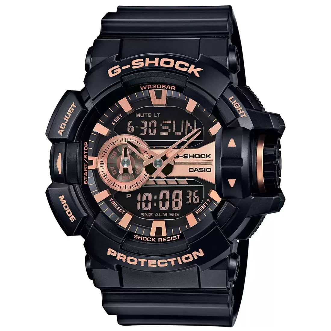 Casio G-SHOCK GA-400GB-1A4DR G650 Black Analog-Digital Men's Watch