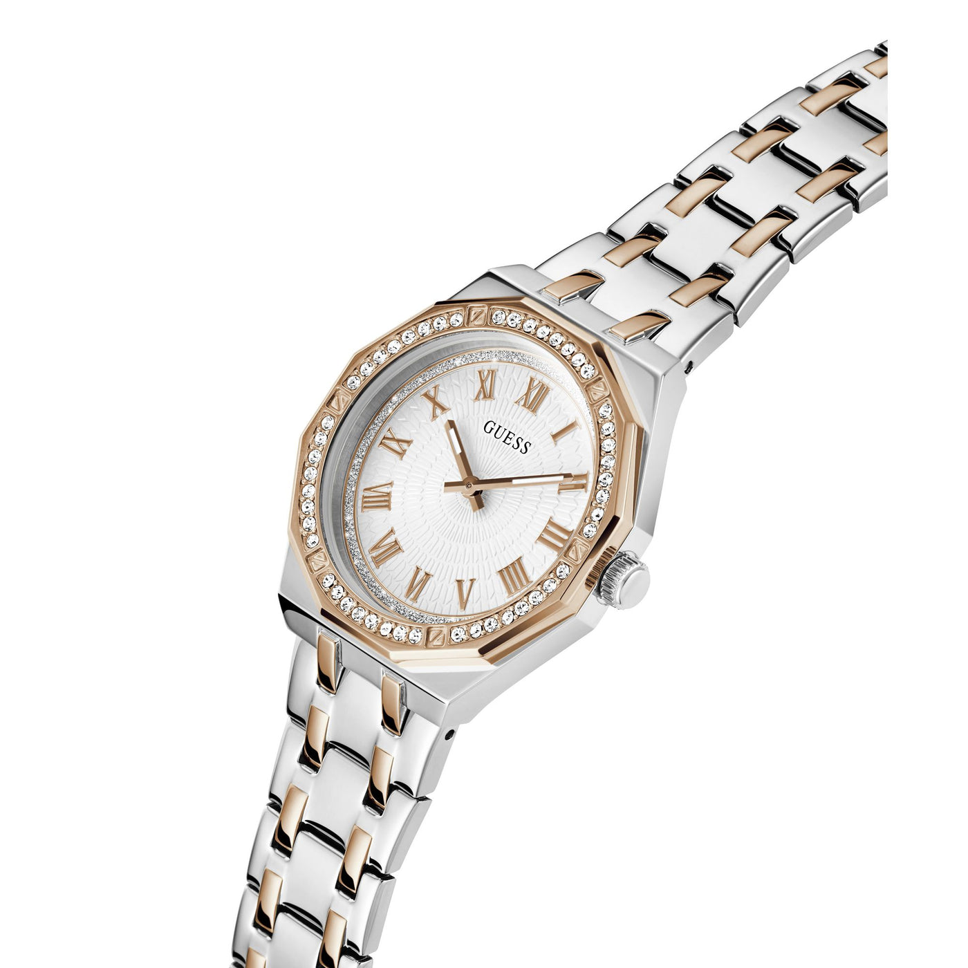 GUESS White Dial Quartz Analog Watch (Women) - GW0770L5