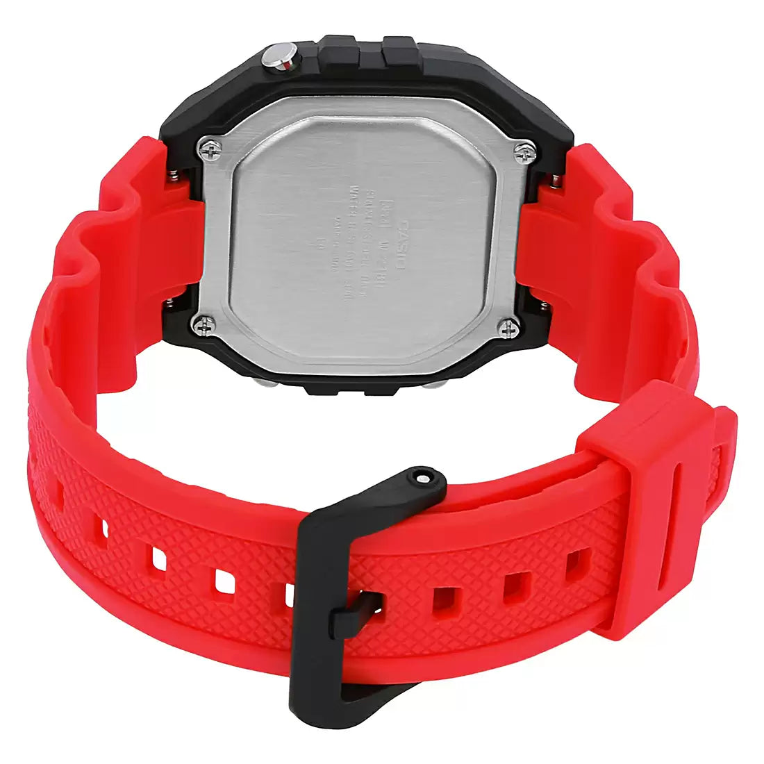Casio i111 YOUTH W-218H-4BVDF Red Digital Unisex Watch