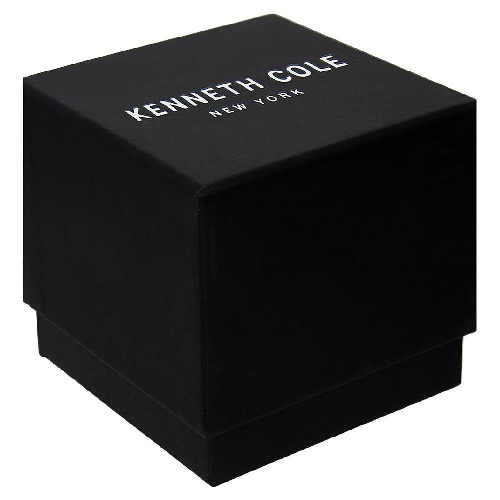 Kenneth Cole Quartz Analog Black Dial Stainless Steel Strap Watch for Men-NDKC50120002MN