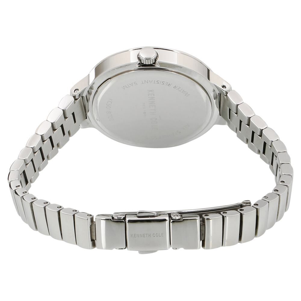 Kenneth Cole Quartz Analog Black Dial Stainless Steel Strap Watch for Women NDKC50187001LD