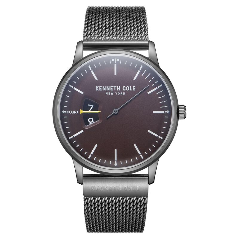 Kenneth Cole Analog Brown Dial Watch For Men