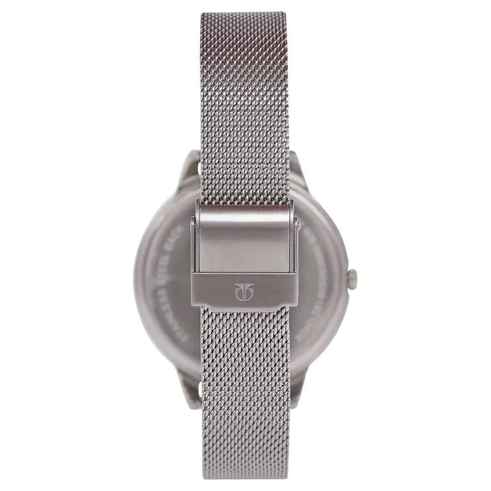 Titan Workwear Black Dial With Metal Strep Watch for Women NS2617SM01