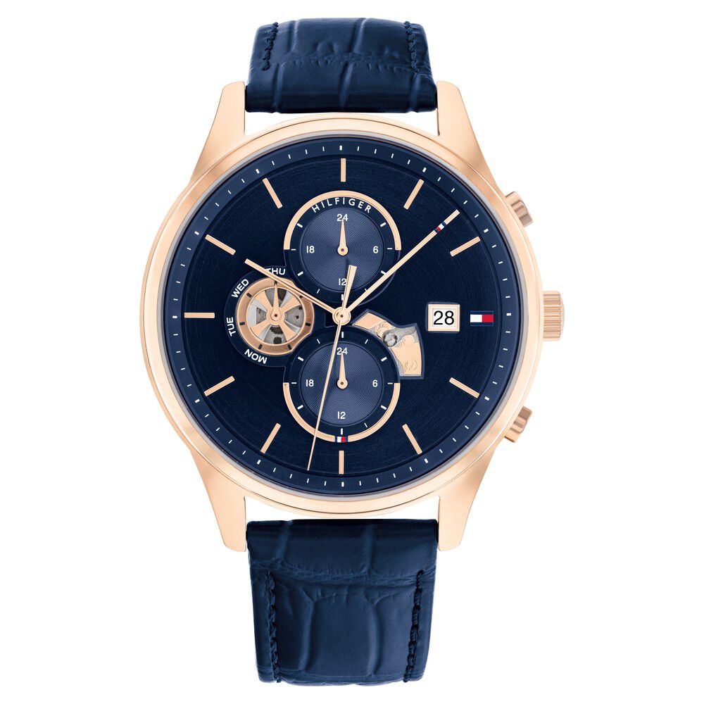 Tommy Hilfiger Blue Dial Quartz Analog Watch for Men NETH1710503
