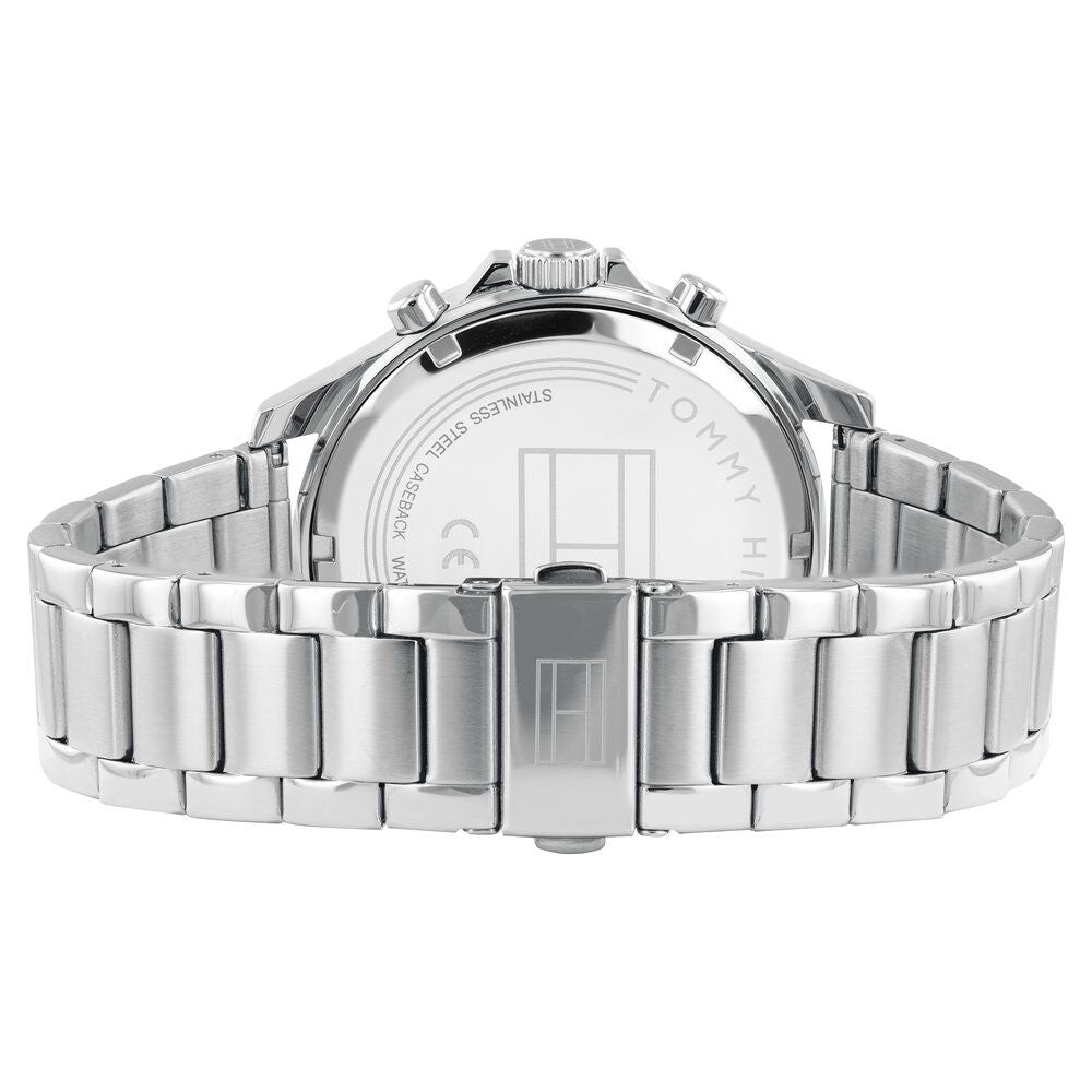 Tommy Hilfiger Quartz Multifunction Blue Dial Stainless Steel Strap Watch for Men-NTTH1791718