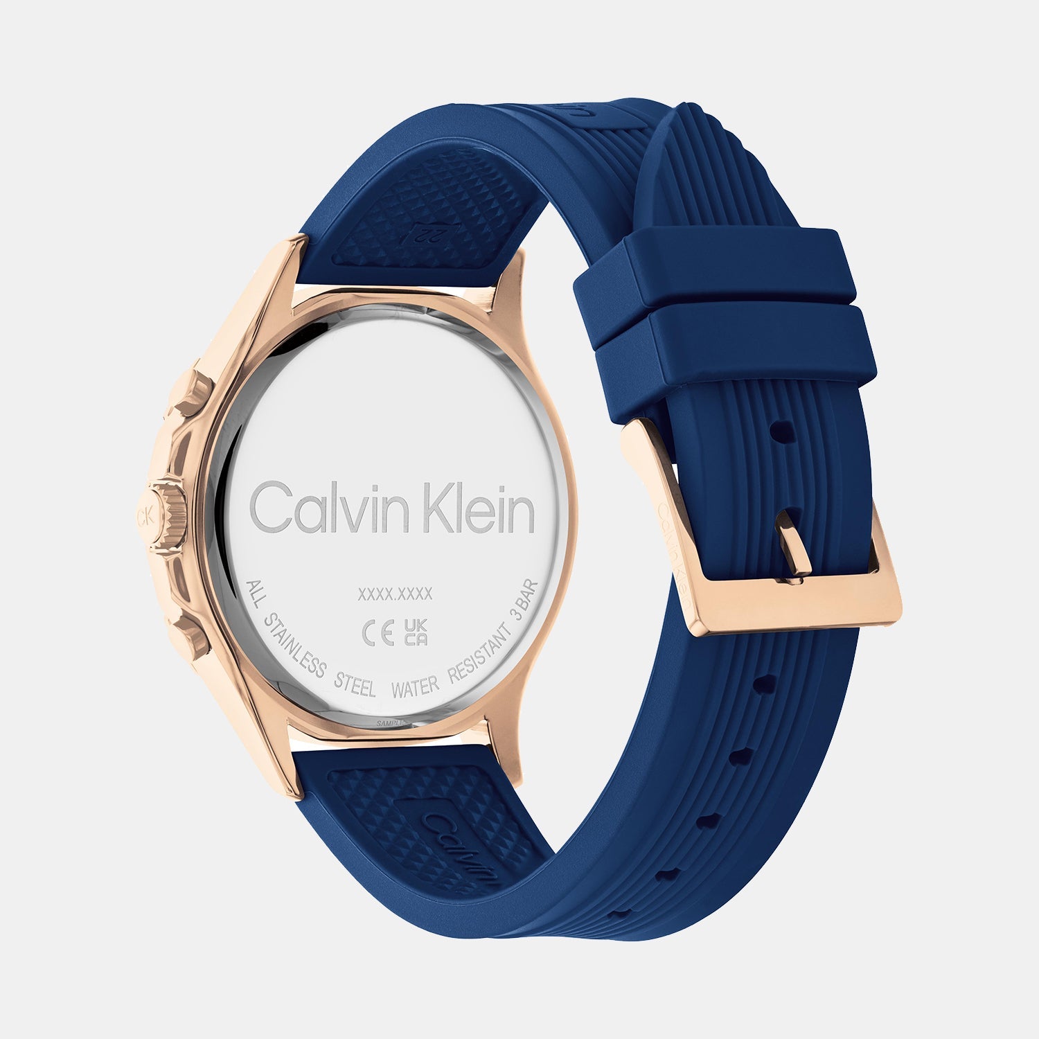 Sport For Him Men Quartz Grey Dial Chronograph Silicone Watch 25200316