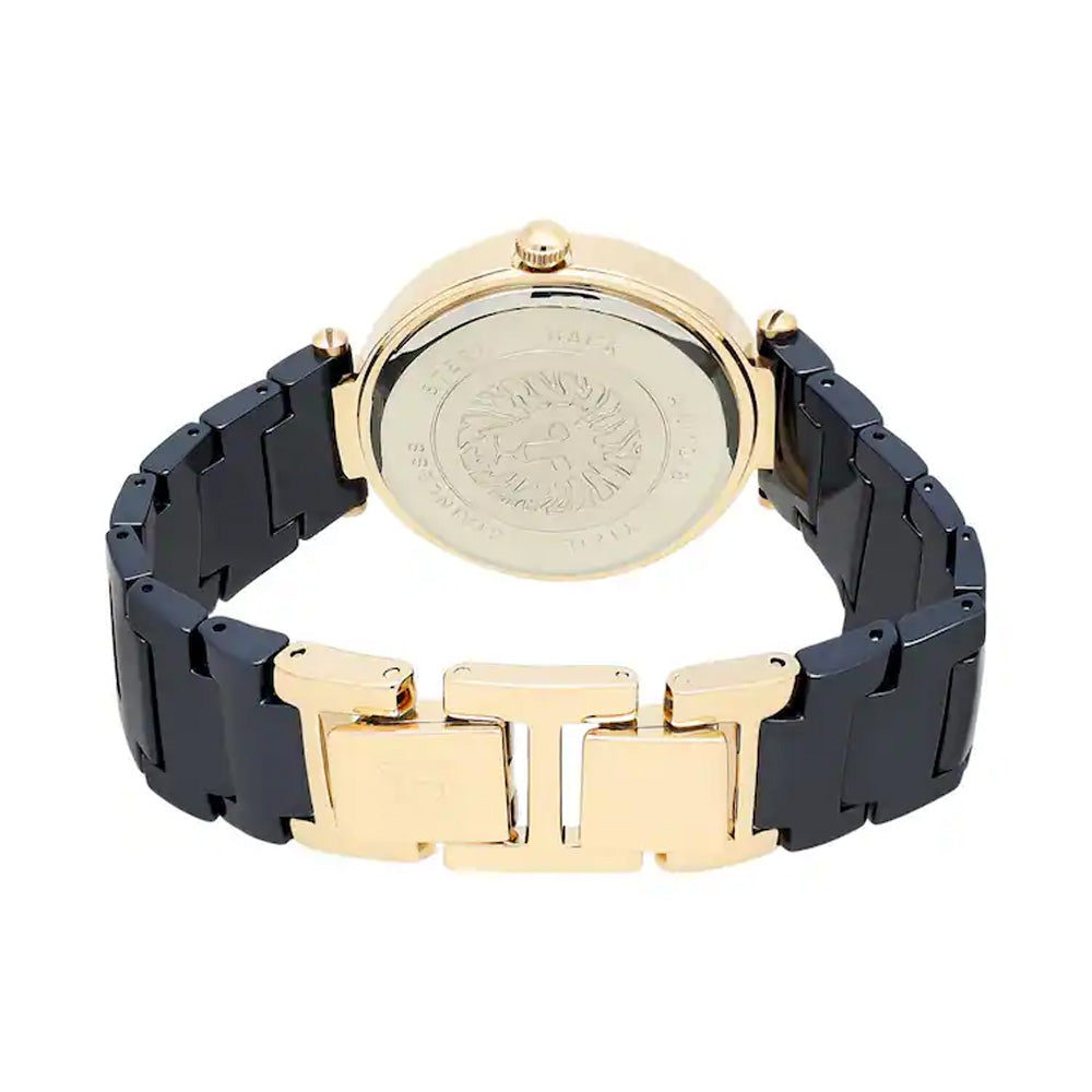 Anne Klein NDAK1018RGNV Analog Watch For Women