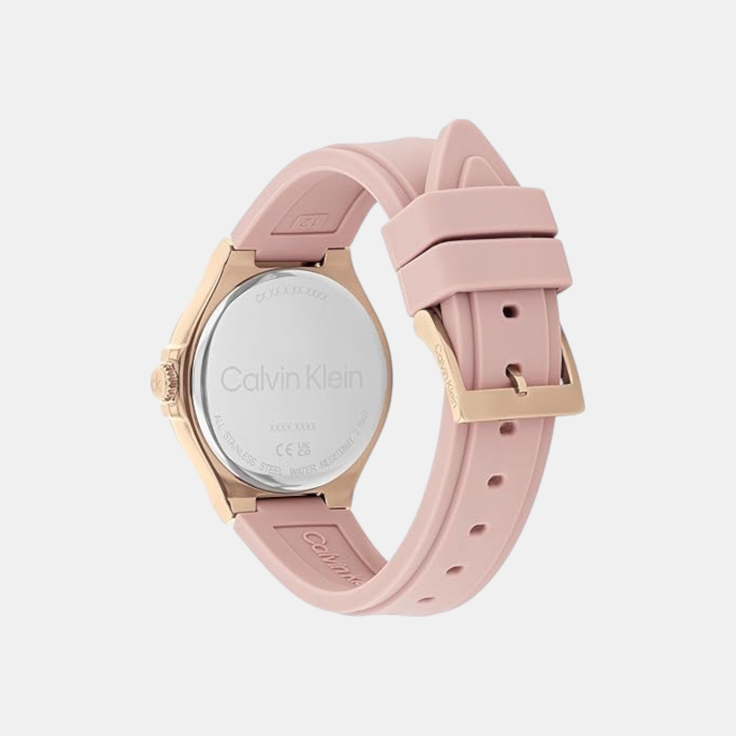 Vibrancy Women Quartz Blush Dial Multi-Function Leather Watch 25100108