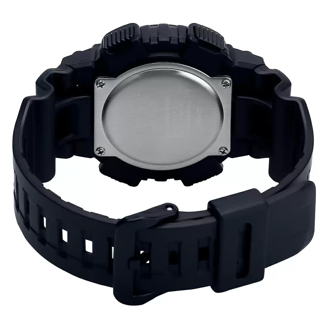 Casio YOUTH AEQ-110W-1BVDF - AD218 Black Analog-Digital - Men's Watch