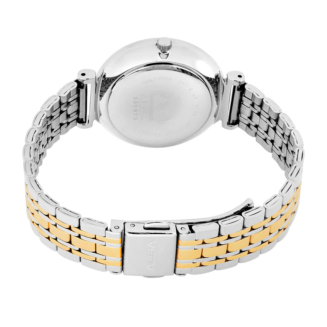 ALBA White Gold Ladies Watch - AH7BW1X1