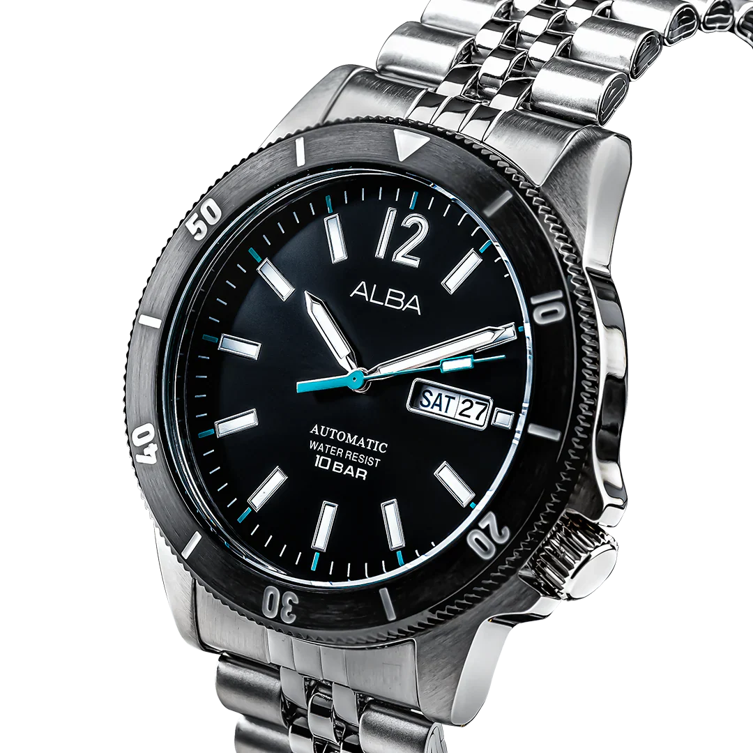 ALBA Black Dial Automatic Men's Watch AL4645X1