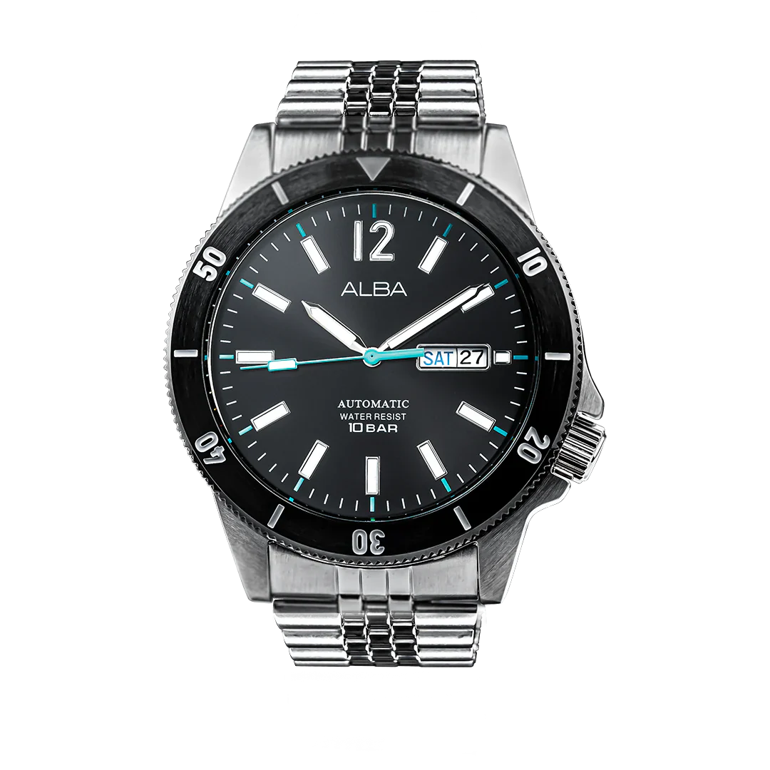 ALBA Black Dial Automatic Men's Watch AL4645X1