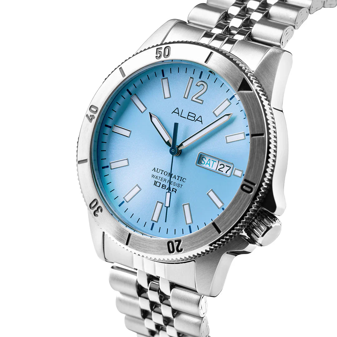 ALBA Olympic Blue Automatic Men Watch-AL4653X1