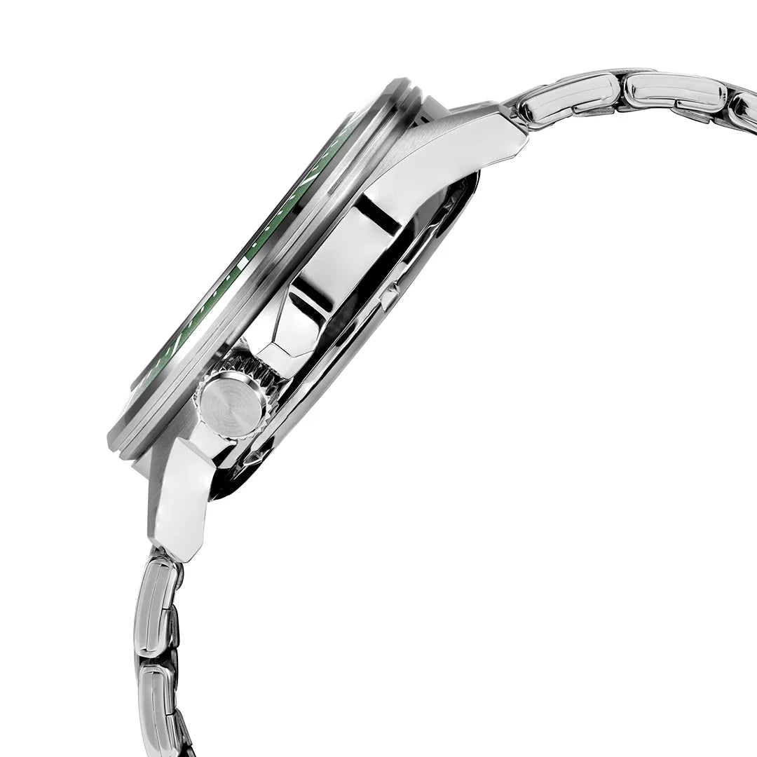 ALBA Cream & Green Dial Automatic Men Watch AL4719X1