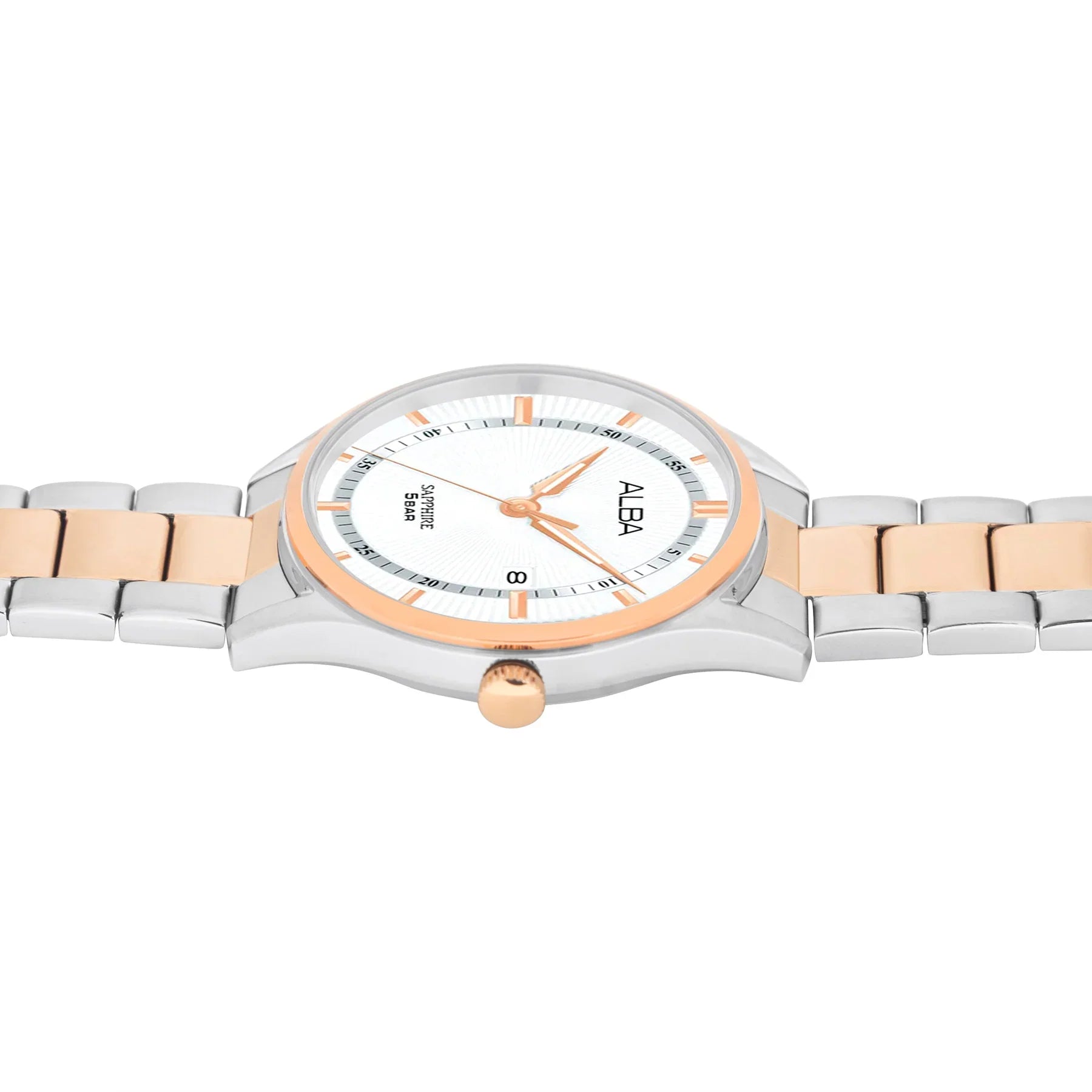 ALBA Asterix White Dial Men's Watch - AS9R14X1