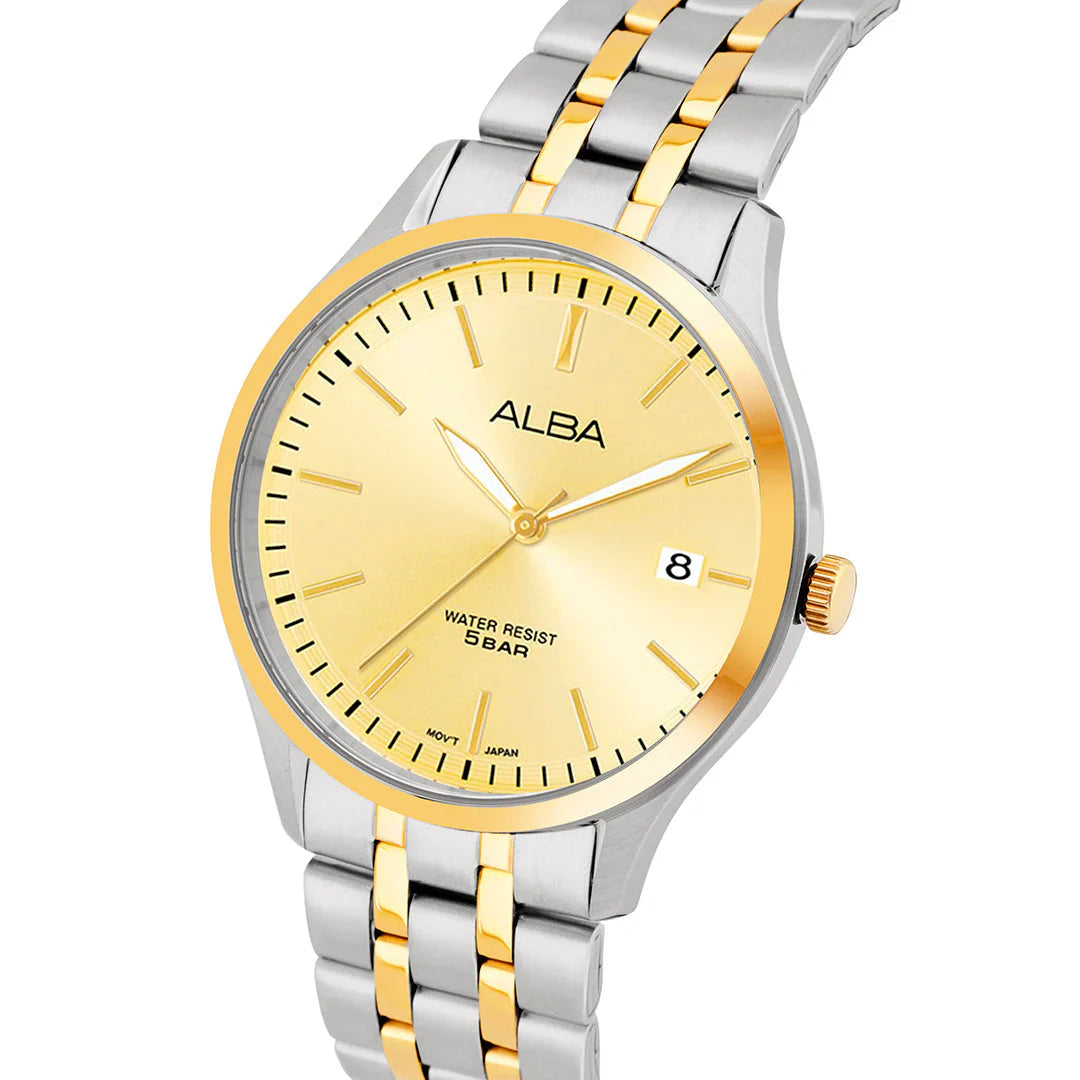ALBA Light Gold Men's Watch - AS9S10X1