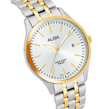ALBA Sturdy White Men's Watch AS9S12X1
