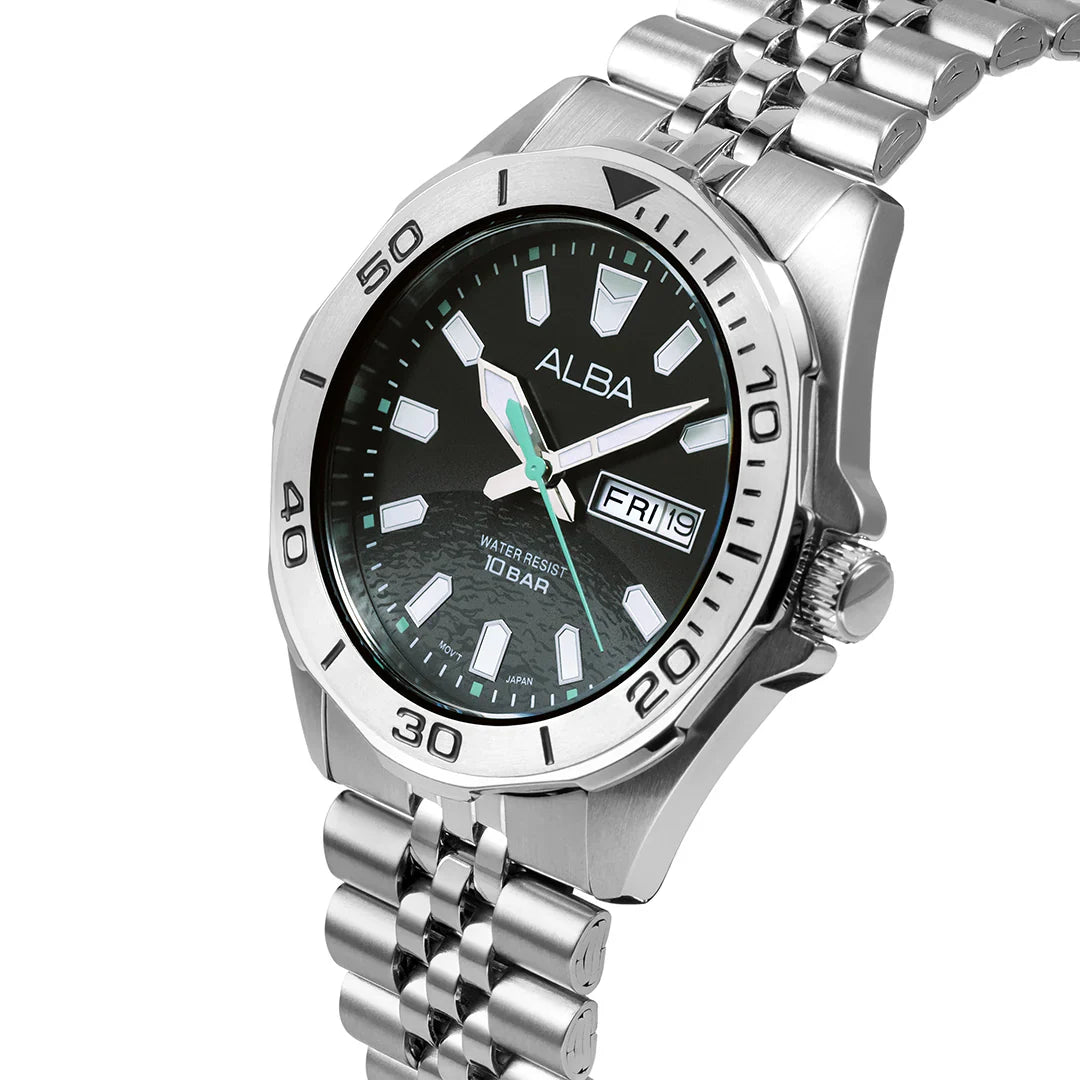 ALBA Planet Mercury Inspired Dial Men's Watch AV3575X1